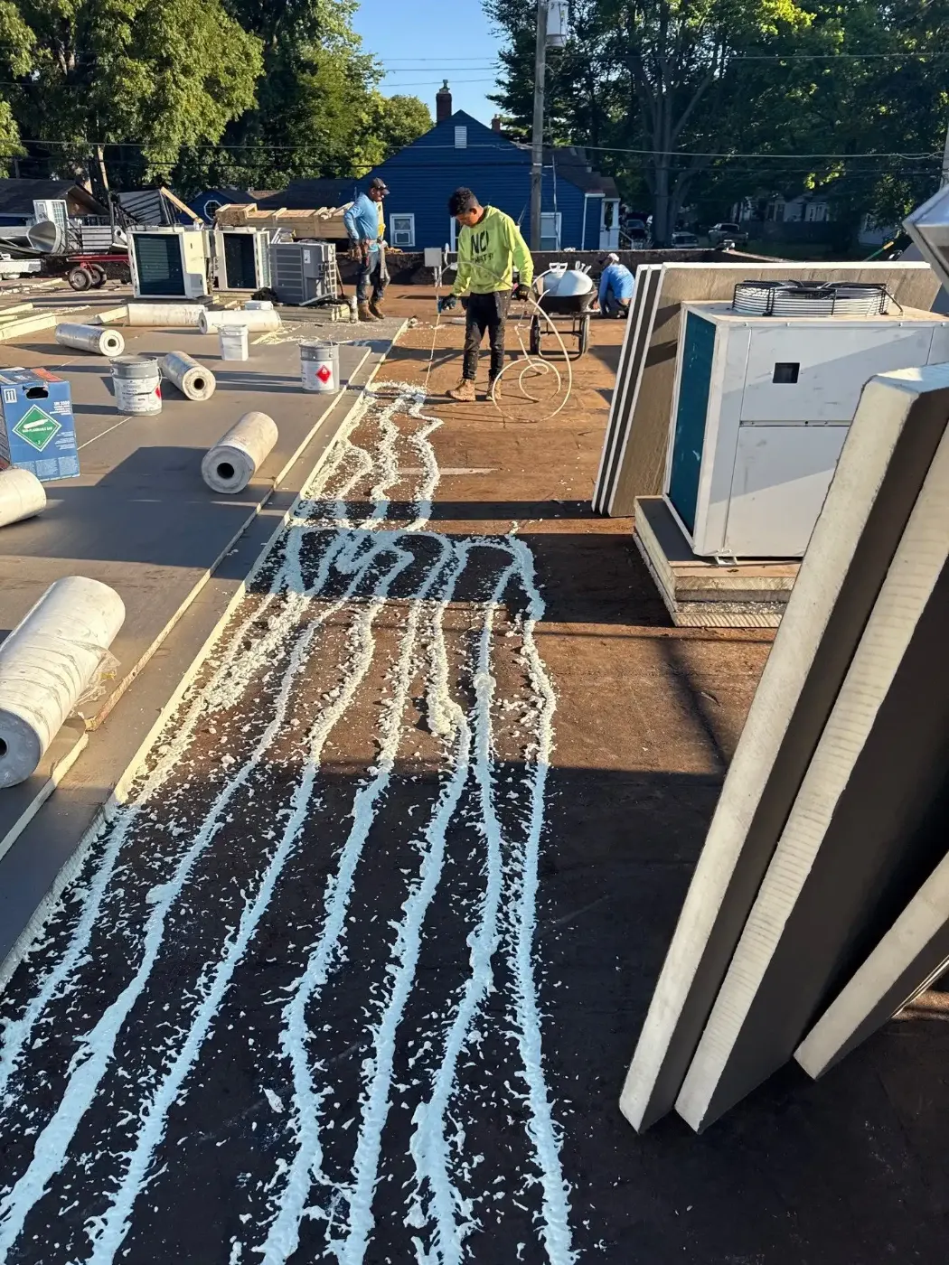 Membrane repair completed in Angola